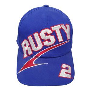 Vintage Hardsport Rusty Wallace NASCAR Snapback Cap Trucker Racing Baseball Hat